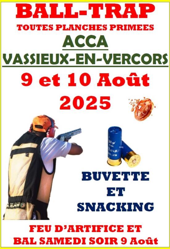 BALL TRAP VASSIEUX EN VERCORS